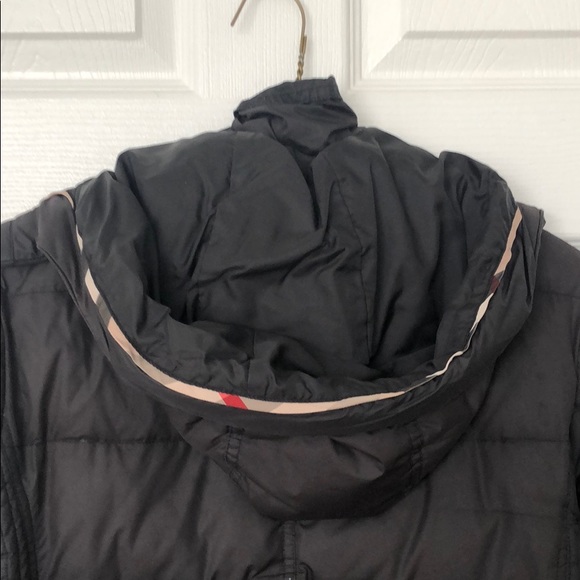 BURBERRY BRIT COAT SMALL BLACK JACKET - Picture 6 of 16